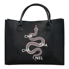 Load image into Gallery viewer, Cha Cha Cha CHANEL Vegan Leather Tote

